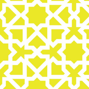 Marrakesch xxl mustard-white