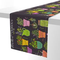 Herbs & Spices 2018 Calendar Tea Towel