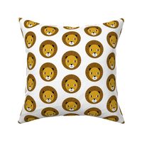 lion baby kids nursery cute simple minimal design