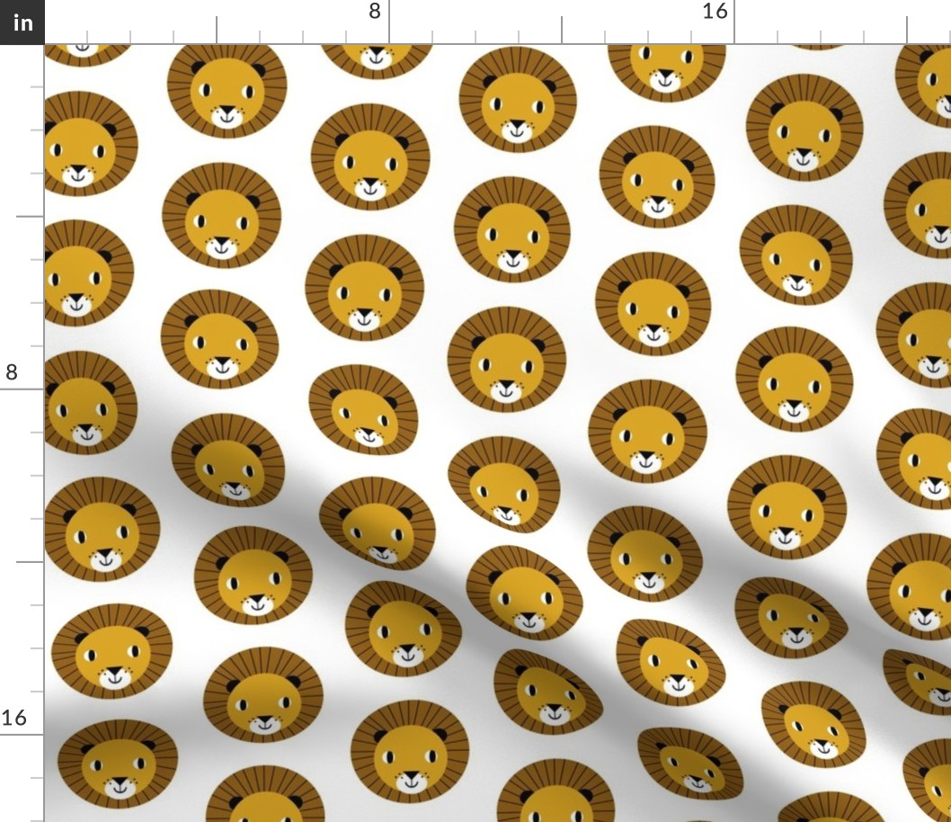 lion baby kids nursery cute simple minimal design