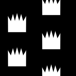 crowns bw