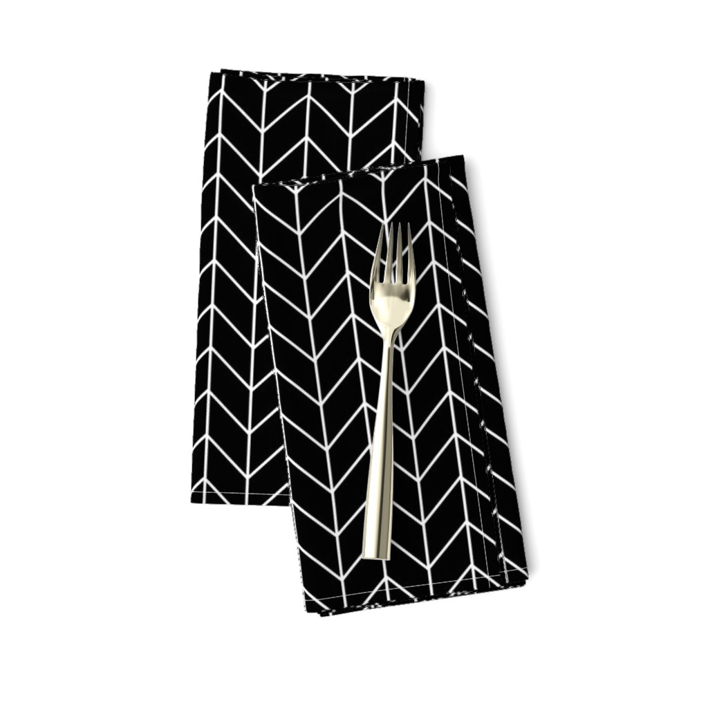 chevron black and white