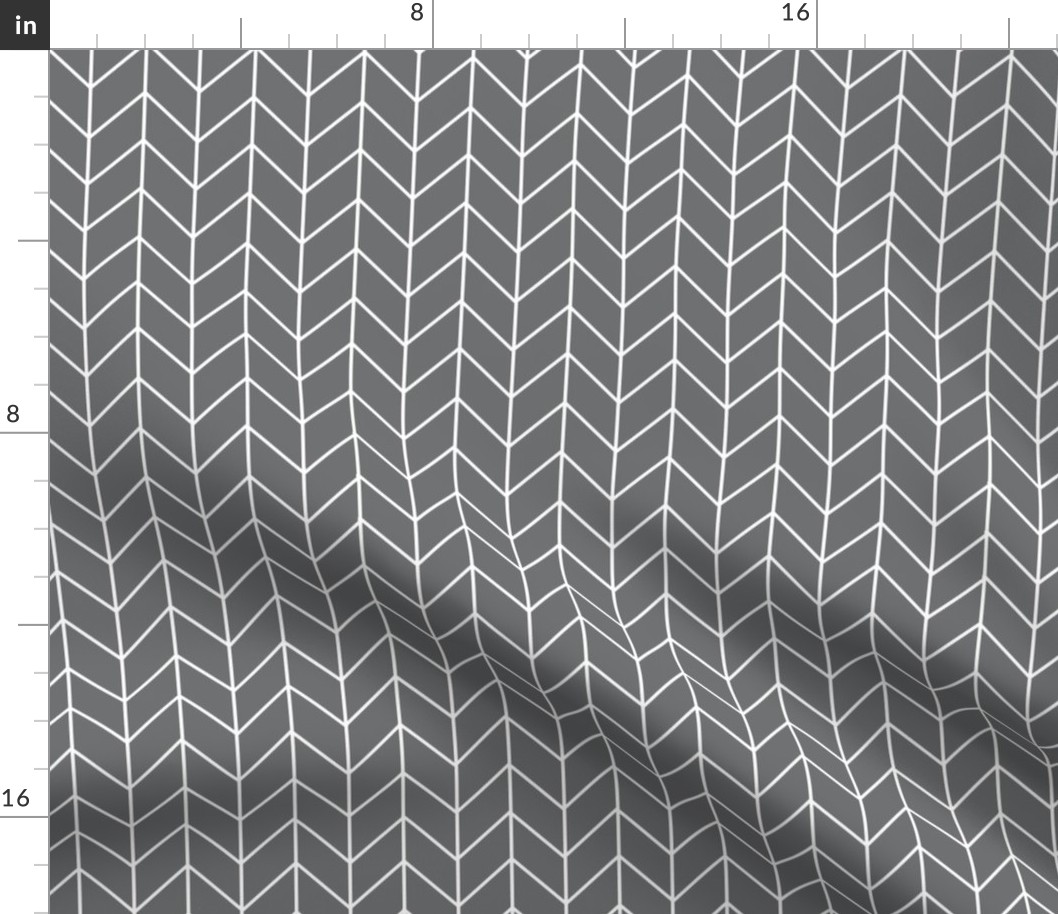 chevron charcoal