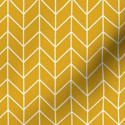 chevron golden yellow