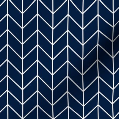 chevron navy