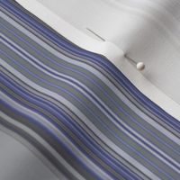 Grey Zones Stripe in Lapis Blue large