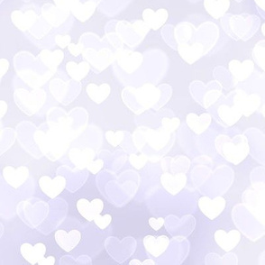 Pastel Rainbow Theme Heart Bokeh Pattern #9