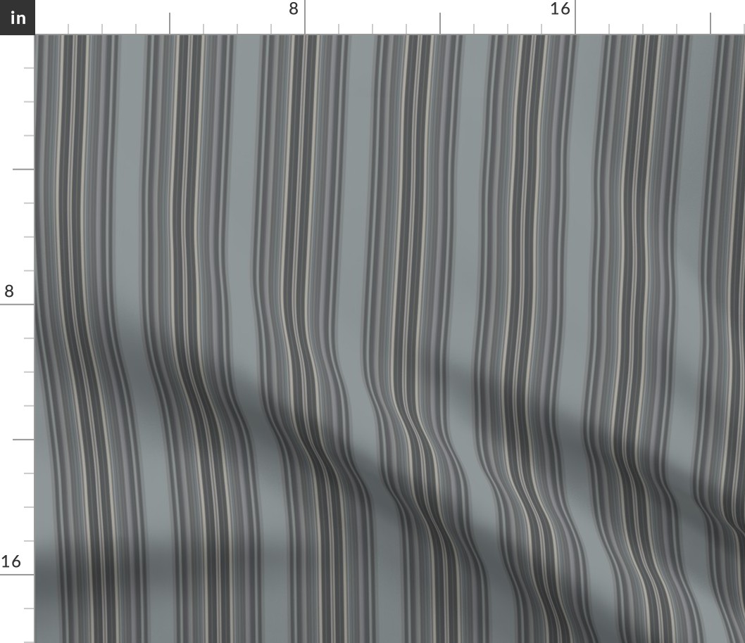 Grey Zones Stripe in Grey large © 2009 Gingezel Inc.