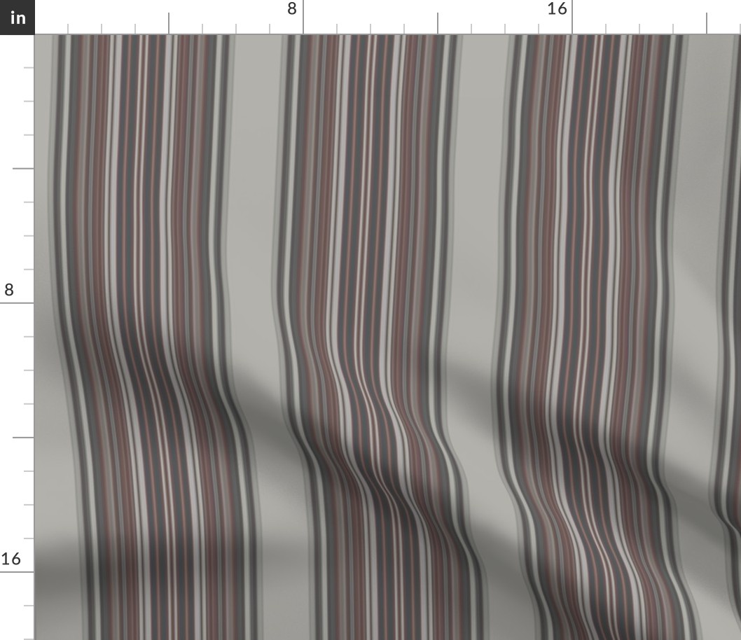 Grey Zones Stripe in Brown large © 2009 GIngezel Inc.