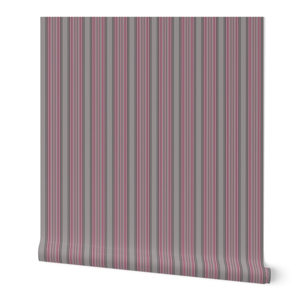 Grey Zones Stripe in Cherry Quartz © 2009 Gingezel™ Inc.