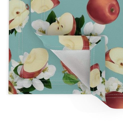 Apple Blossoms - Blue