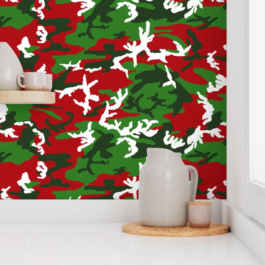 Christmas Woodland Camo