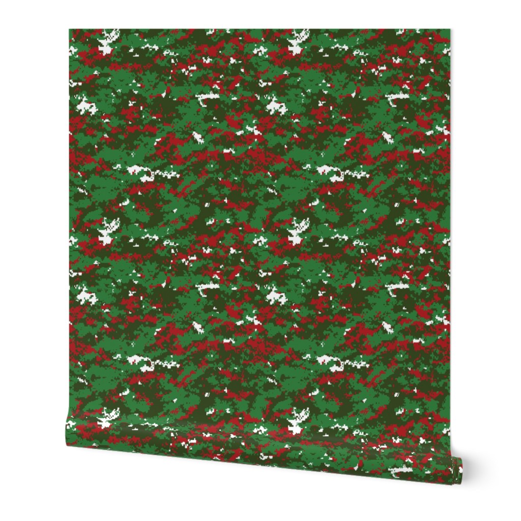 Christmas Holiday Digital Camo