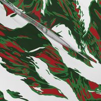 Christmas Holiday Tigerstripe Camo