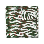 Christmas Holiday Tigerstripe Camo