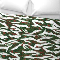 Christmas Holiday Tigerstripe Camo