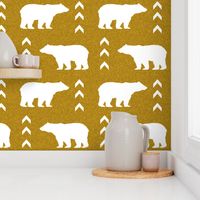 bear golden linen