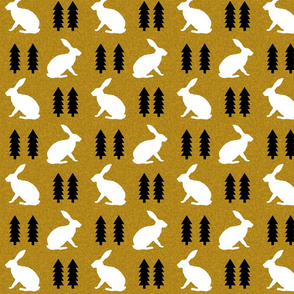 rabbit golden linen