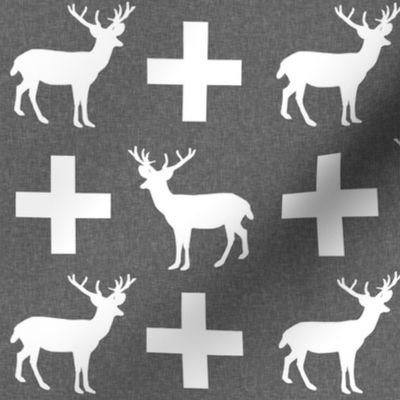 deer plus grey