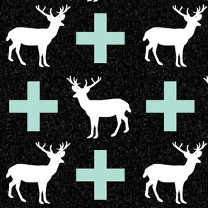 deer plus mint black 