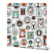 christmas portraits // cute christmas fabric cute holiday xmas cute holiday christmas