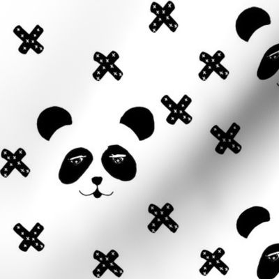 panda & x's - by MiaMea