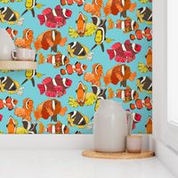 clownfish blue