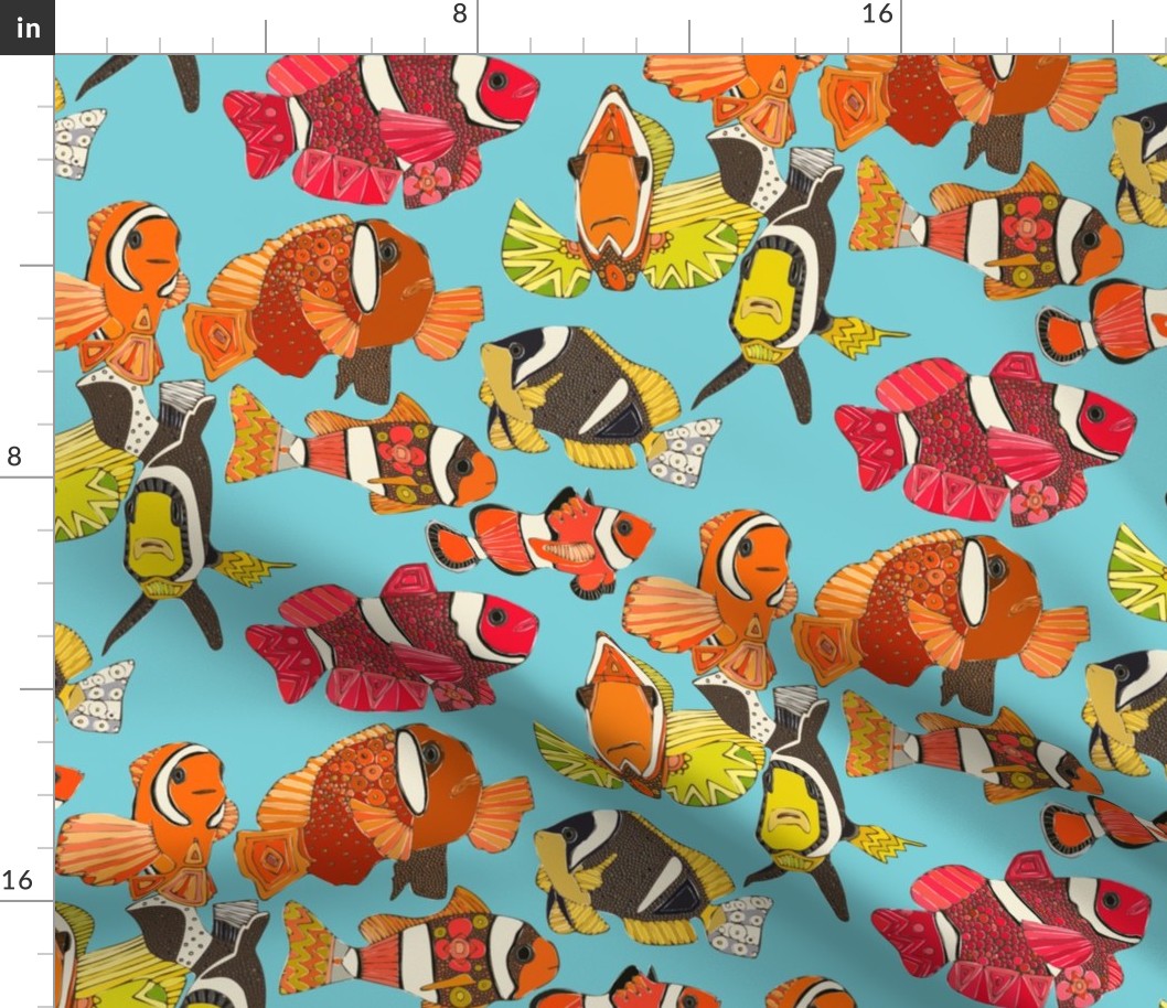 clownfish blue