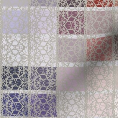 lacy tilework grey and plum