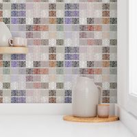 lacy tilework grey and plum