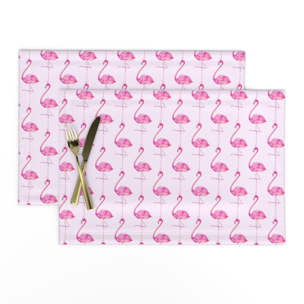 flamingo in pink