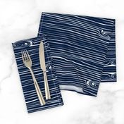 Woodgrain Navy // Rustic Woods Collection