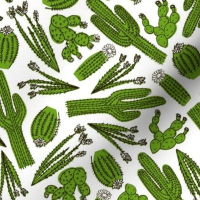 Cactus Scatter (White)
