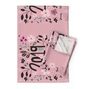 2019 girly tea towel calendar