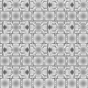 Elegantly Grey Patterned Fabric © 2010 Gingezel™