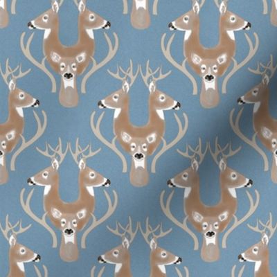 Deer Damask