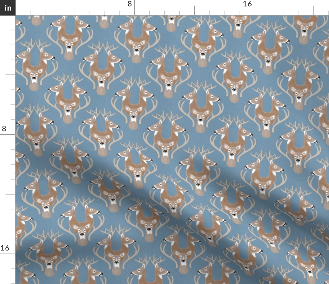 Deer Damask