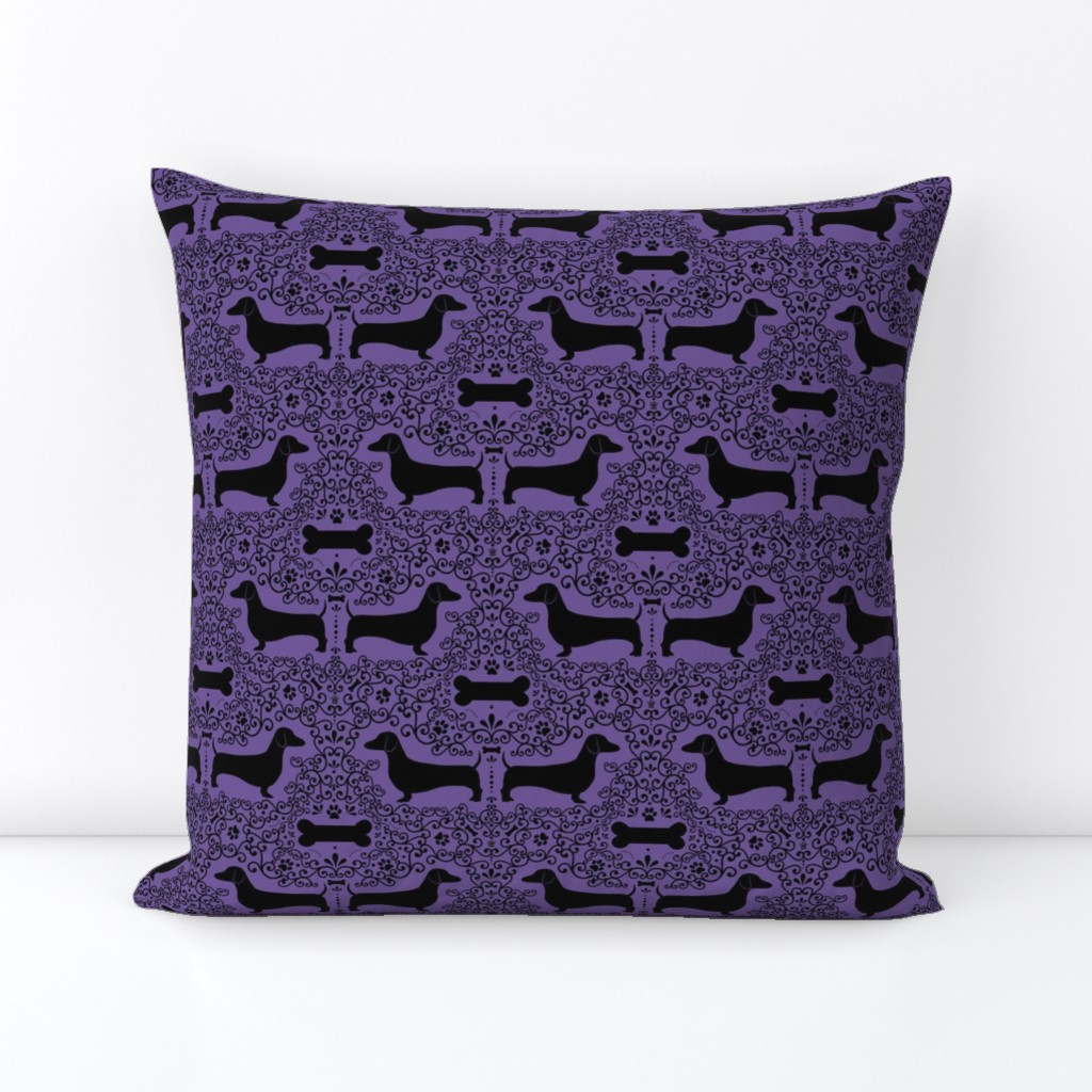 Dainty Dachshunds (Purple)