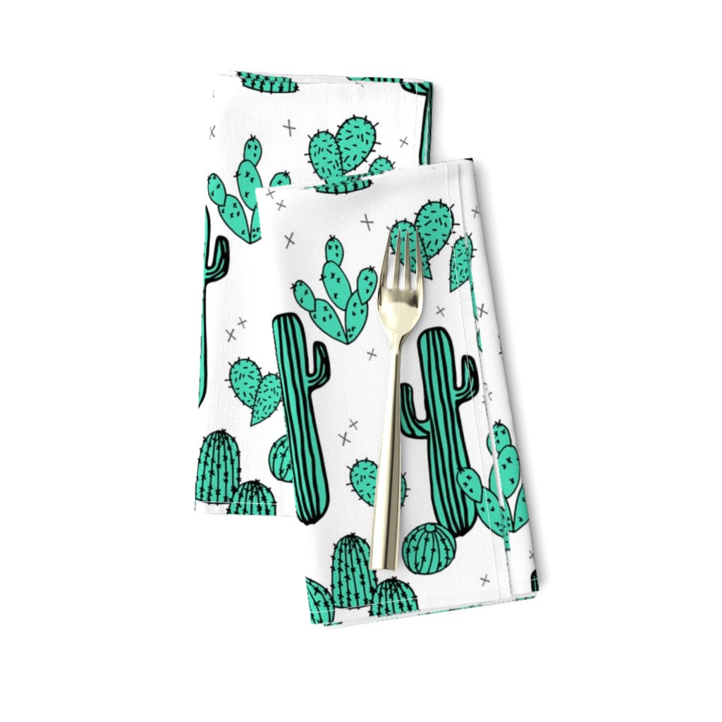 cactus // cacti summer tropical print kids southwest plants