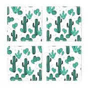 cactus // cacti summer tropical print kids southwest plants