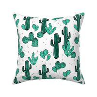 cactus // cacti summer tropical print kids southwest plants