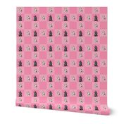 TINY Scottie Quilt Pink