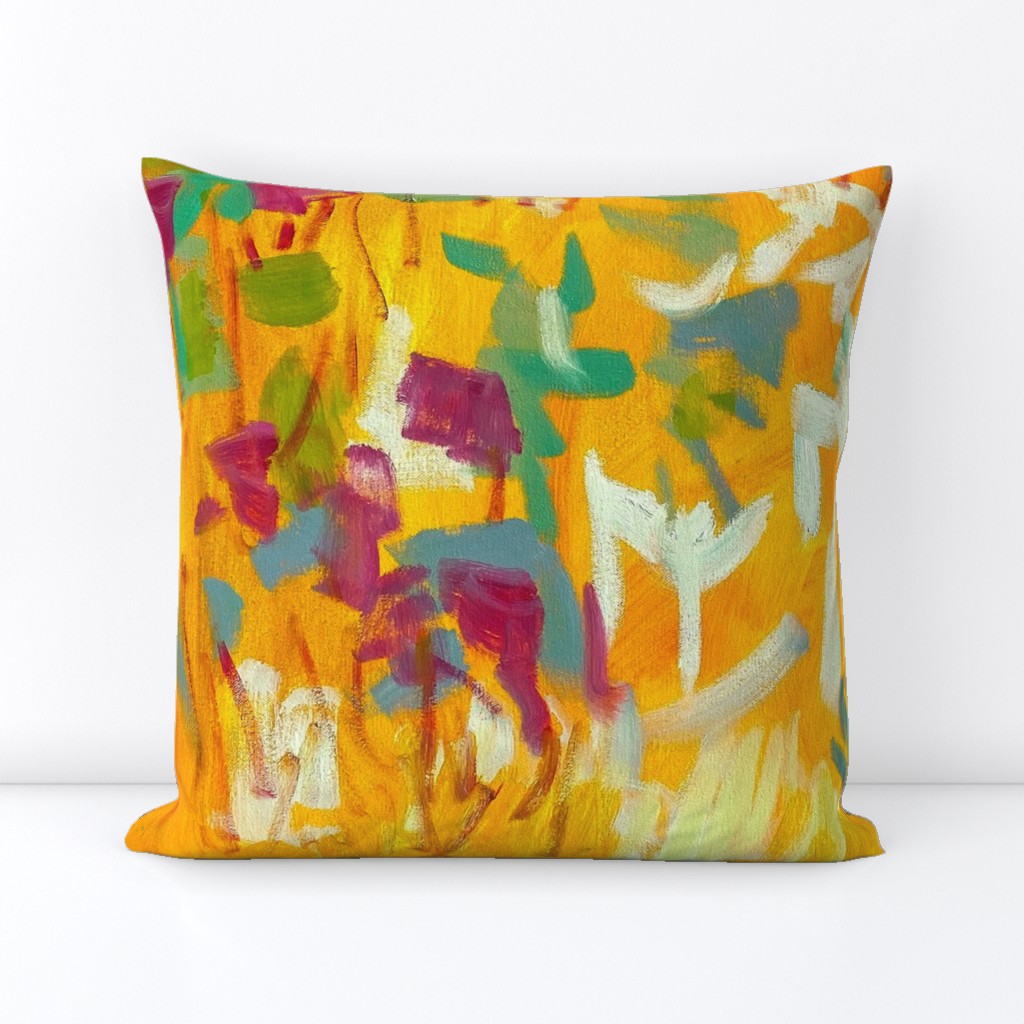 Sundance Wildflower Abstract Floral Expressionist Art