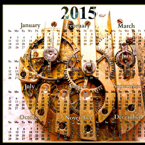 2015 Calendars - On Paris Time