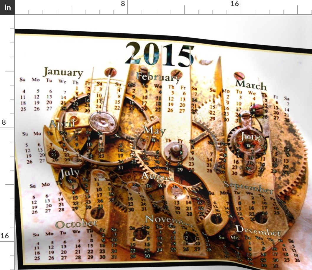 2015 Calendars - On Paris Time