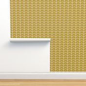 chevron // golden - Woodland Collection