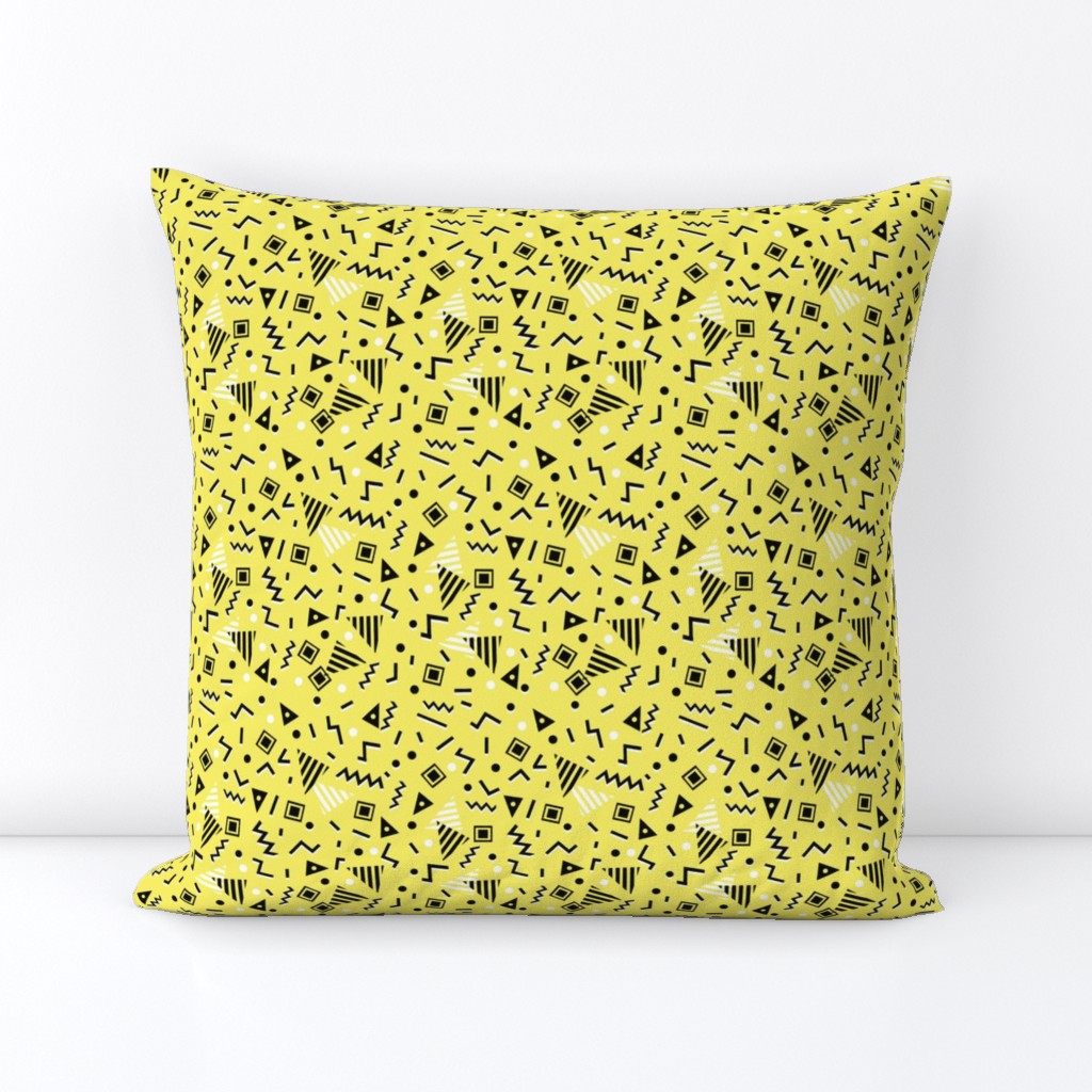 90s Party - Canary Yellow (small size) by Andrea Lauren
