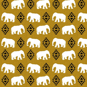 elephant golden linen 