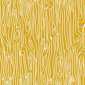 woodgrain golden mustard yellow nursery swedish nature fabric