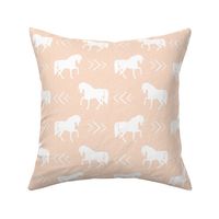 horse blush linen